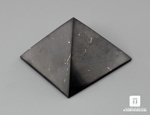 Пирамида из шунгита, полированная 5х5 см, 20-2, фото 1