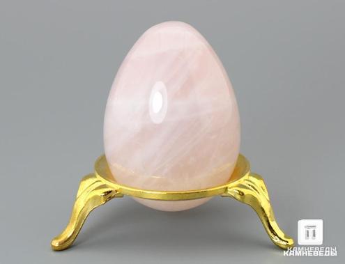 Яйцо из розового кварца, 4,9х3,6 см, 22-6/2, фото 4