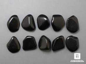 Обсидиан чёрный, галтовка 1,5-2 см