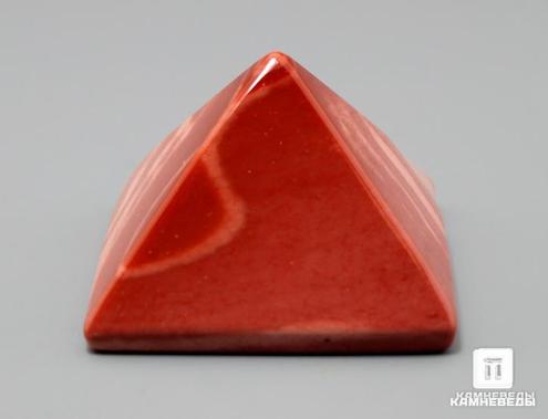 Пирамида из яшмы австралийской (мукаита), 4х4 см, 20-59/1, фото 2