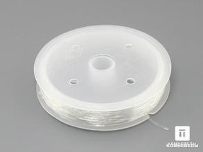 Фурнитура резинка силиконовая для создания украшений, диаметр 0,8 мм