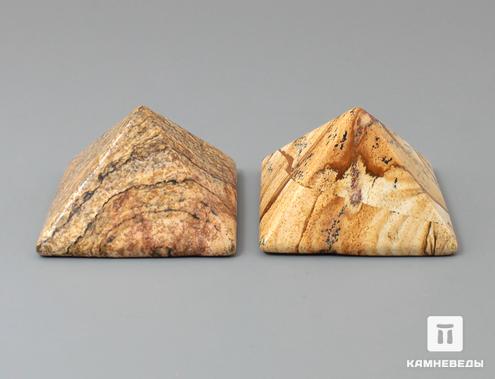Пирамида из песочной яшмы, 4х4 см, 20-17, фото 3