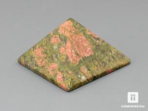Пирамида из унакита, 4х4 см