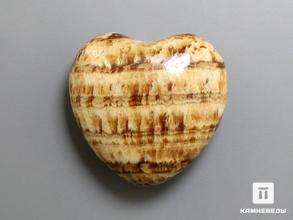 Сердце из арагонита, 2,5х2,4х1,2 см
