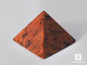 Пирамида из коричневого обсидиана, 4х4х3 см
