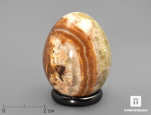Яйцо из мраморного оникса, 4х3 см, 22-25/3, фото 1