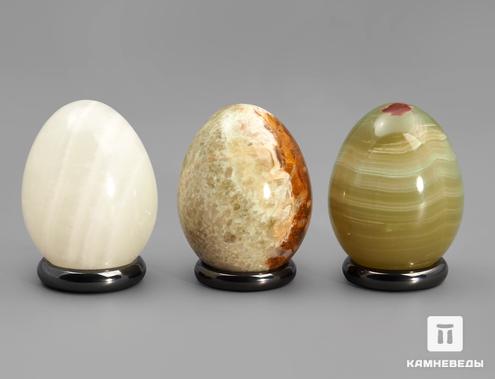 Яйцо из мраморного оникса, 4х3 см, 22-25/3, фото 2