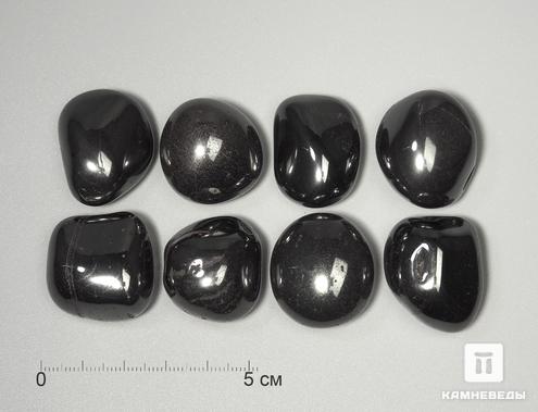 Гематит, крупная галтовка 2,5-4 см (35-40 г), 3355, фото 2