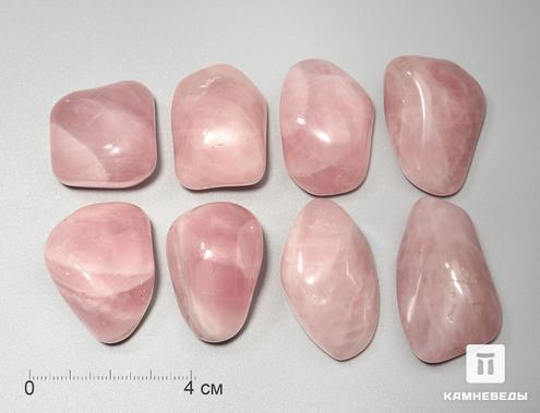 Розовый кварц, крупная галтовка 3-5 см (25-30 г), 3379, фото 1
