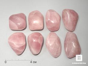Розовый кварц, крупная галтовка 3-5 см (25-30 г)