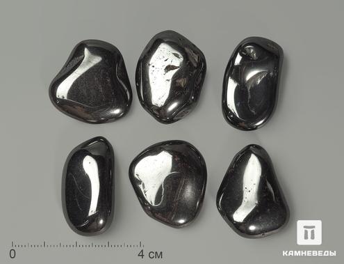 Гематит, крупная галтовка 2,5-3 см (15-20 г), 4936, фото 1