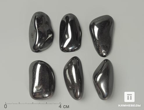 Гематит, крупная галтовка 2,5-3,5 см (20-25 г), 4932, фото 1
