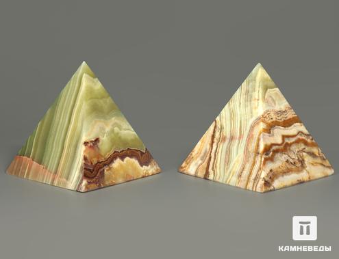 Пирамида из мраморного оникса, 7,5х7,5 см, 20-53/1, фото 2