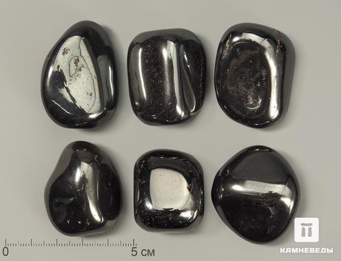 Гематит, крупная галтовка 3,5-4 см (70-80 г), 7846, фото 1