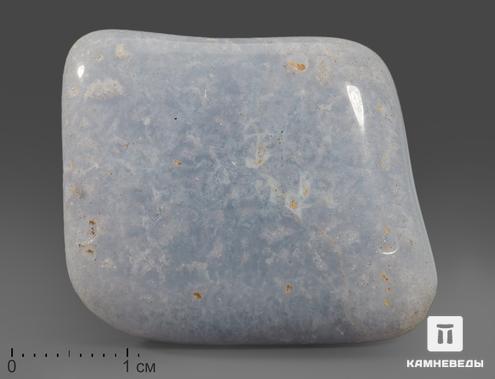Агат голубой (сапфирин), крупная галтовка 4-5 см (25-30 г), 11815, фото 1