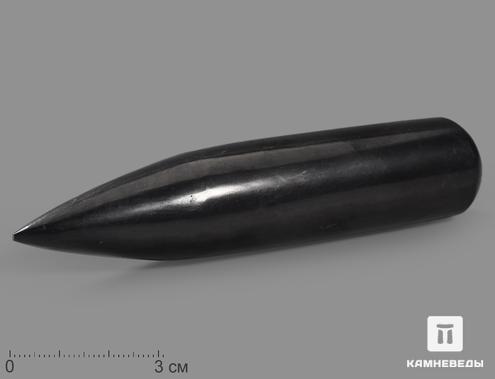 Массажный карандаш из шунгита, 10,3х2,2 см, 71-13, фото 1