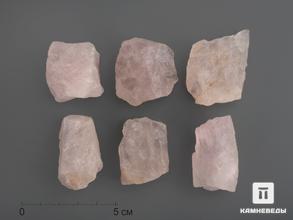 Розовый кварц, 3,5-5,5 см (20-30 г)