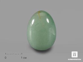 Яйцо из авантюрина зелёного, 2,5x1,8 см
