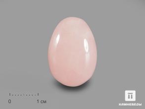 Яйцо из розового кварца, 2,5х1,8 см