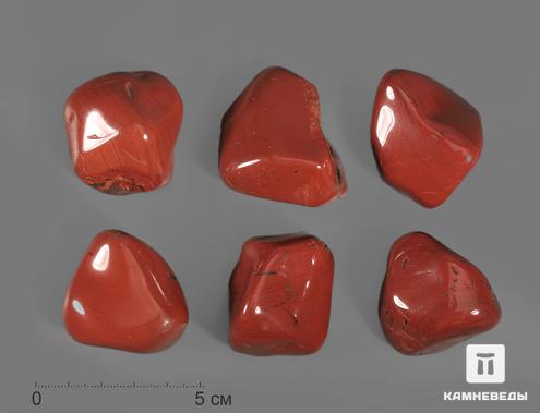 Яшма красная, крупная галтовка 3-5 см (45-50 г), 17546, фото 1