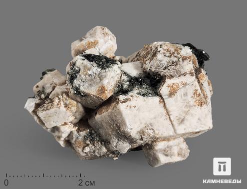 Псевдоморфоза натролита по содалиту, кристалл 5-7 см, 18594, фото 1
