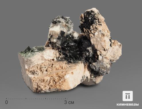 Эгирин в микроклине, 4,5-7 см, 18601, фото 1