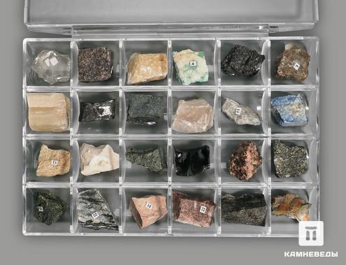 Коллекция минералов и горных пород (24 образца, состав №4), 20506, фото 2