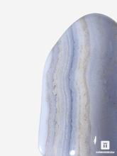 Агат голубой (сапфирин), крупная галтовка 3,5-4 см (20-25 г)